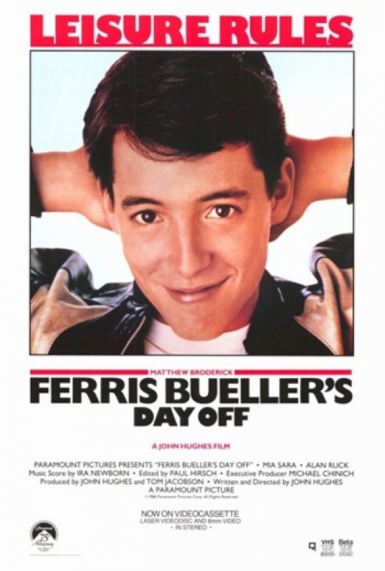 See Ferris Bueller's Day Off in Library Catalog