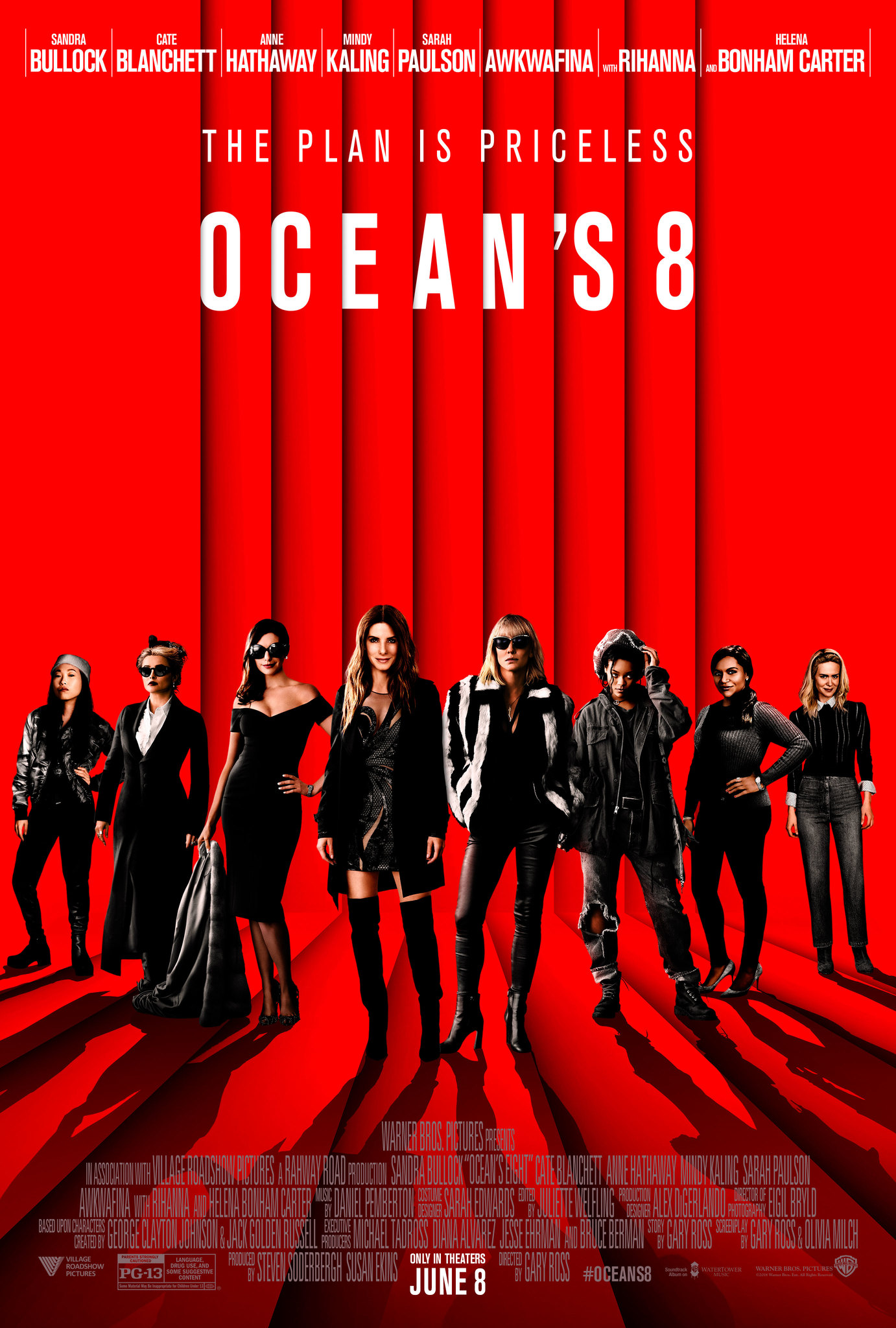 See Ocean's 8 in Library Catalog