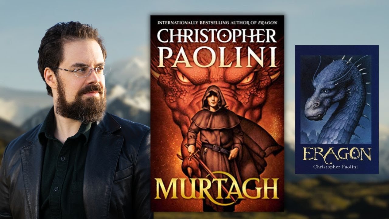 Christopher Paolini Murtagh and Eragon Book Covers