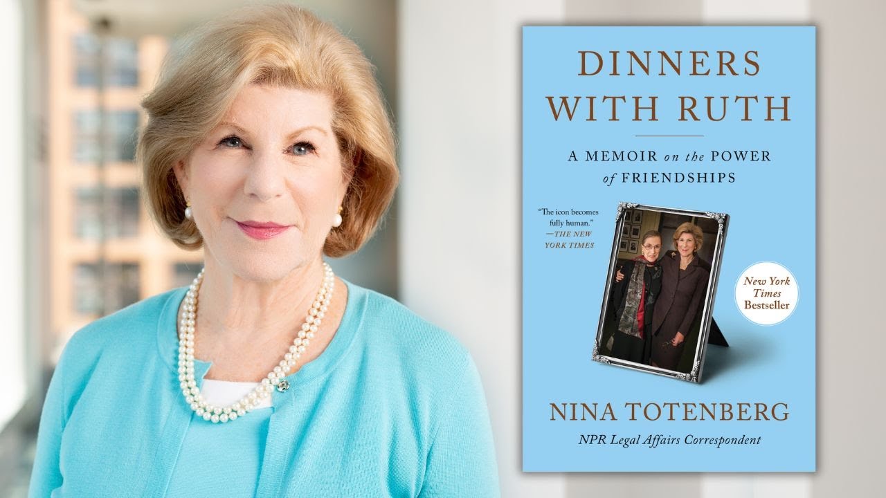 Nina Totenberg Dinners with Ruth Book Cover
