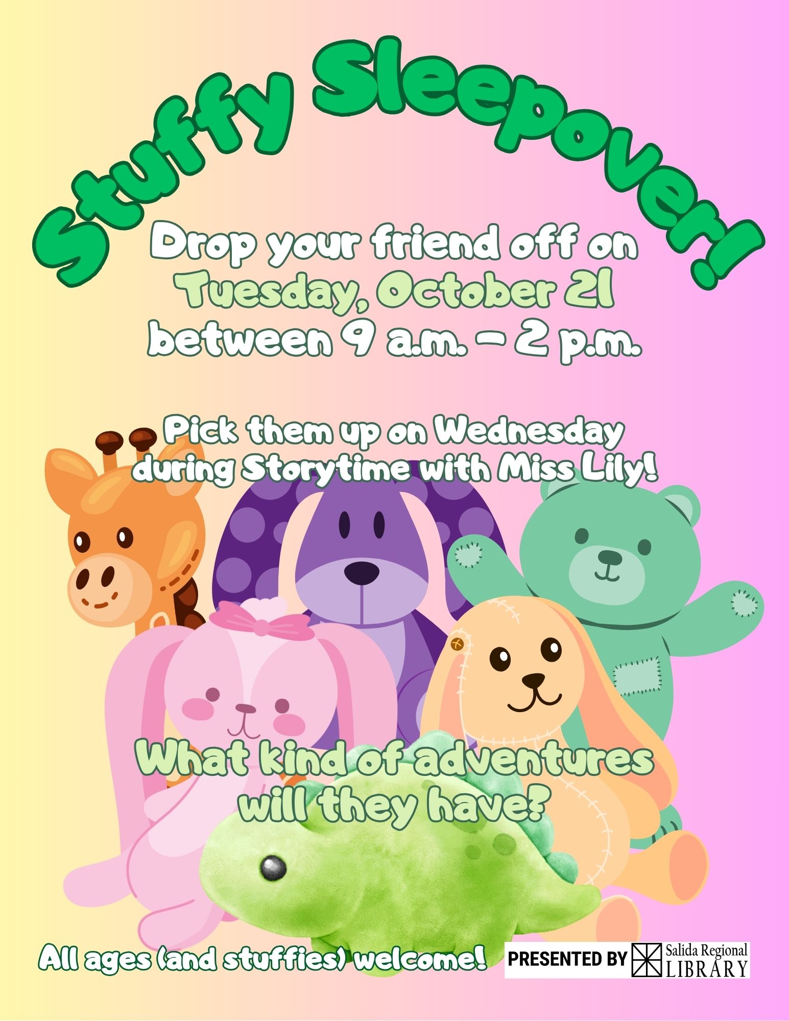 STUFFY SLEEPOVER AT SRL