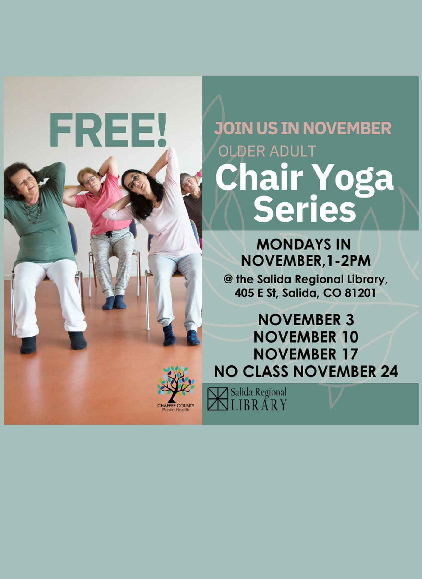 SRL CHAIR YOGA SERIES